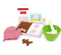 Small Foot 11207 Set de Cuisson, Accessoires de Cuisine pour Enfants, Set de 12 pièces en Bois, de 3 Ans et Plus