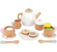 Small foot Wooden Tea Set with Cookies lot de jouets en bois 3 y+ 17 pcs