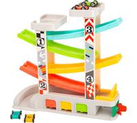 Small Foot 11361 Circuit de course avec niveau de parking et garages