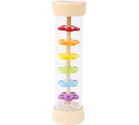 Small Foot Design Bâton de pluie en bois – boules en verre – instrument pour bébés et tout-petits