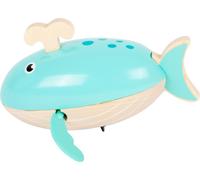 Small foot 11659 Jouet Aquatique Baleine à remonter en Bois, Jouet Aquatique à remonter,pour Enfants à partir de 24 Mois