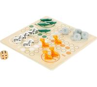 small foot 11697 Ludo "Safari" en bois, jeu de société