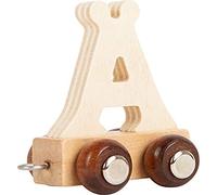 Small Foot 11760 Train de Lettres en Bois Ä, pour Train de Noms, tréma pour la décoration personnalisée de la Chambre des Enfants, pour Apprendre à Lire
