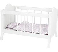 Small Foot 11778 poupée, Blanc, avec Matelas, Couette, Oreiller et literie, à partir de Trois Ans Toys, Petit