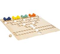 Small Foot 11786 Barricade XL en Bois pour 4 Joueurs, Jeu de société pour Toute la Famille en Grand Format, 6 Ans, Orange