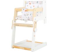 Small Foot Design Chaise haute pour poupée Little Button Combinée multifonctionnelle Blanc Dès 3 ans