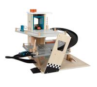 Small foot - 12357 - Parking Rallye, avec 3 etages, 2 rampes et 2 Voitures en Bois, Garage en Bois, a partir de 3 Ans,
