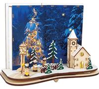 Small Foot 1291 Histoire de Noël Lampe de Décoration Bois Naturel 29 x 14 x 22 cm