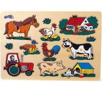 small foot 1767 Puzzle de construction en bois