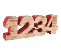 Small Foot 2742 Avent Bougeoir Bois Multicolore 34,5 x 5 x 12 cm