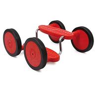 Small Foot 4912 Trottinette à pédales «Rotini» en Plastique et en métal, Forme la motricité et l’équilibre, à partir de 5 Ans, Rote