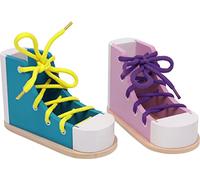 Small Foot Design Chaussures à enfiler 6475 – set de 2 colorées, lacets assortis, à partir de 3 ans