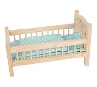 small foot 9601 Doll bed made of wood, doll furniture accessories, pillow and bl