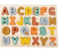 Small foot 11703 Puzzle à Poser ABC en boisà partir de l'âge de 2 Ans