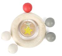 Hochet anneau en bois et perles Petit Bélier Ludwig Small foot by