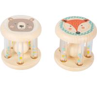 Small Foot Baby hochets animaux, aux douces couleurs pastel et au design adapté aux enfants, pour bébés et jeunes enfants, 11885 Jouets