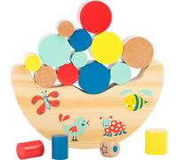 Small Foot Balancier Move it en Bois Naturel certifié 100% FSC, pour Les Enfants à partir de 3 Ans Jouets, 10945, Multicolore