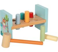 Small Foot Banc à marteler « Jungle Friends », certifié FSC® 100%, à partir de 12 Mois, 12763