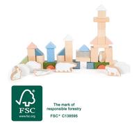 Small Foot - Blocs de construction en bois arctique, 20dlg.