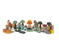 Small Foot Design – Blocs de construction en bois « Dino » – Dès 12 mois – 12621 – Coloré