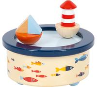 Small Foot Boîte à Musique Grand océan en Bois, avec Figurines Amovibles, pour Enfants à partir de 3 Ans, 12215