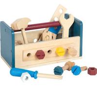small foot Boîte à outils et établi personnalisables Jouets en bois dès 3 ans : Sans nom