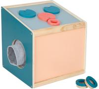 small foot Boîte Tactile « Sensory », Voir, écouter, Sentir et Toucher, dès 3 Ans, 12466, Petit, Bois