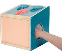 Small Foot Boîte Tactile « Sensory », Voir, écouter, Sentir et Toucher, dès 3 Ans, 12466, Petit, Bois