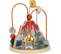 small foot Boucle de motricité "Dino" Jeu à pousser Jouets en bois dès 12 mois