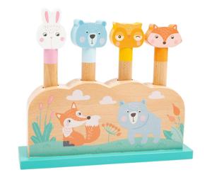 Small foot by Legler Game Small Foot Pop Up Animals jouet d’activité 18m+ 1 pcs