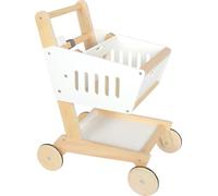Small Foot Caddie en Bois « Fresh », Chariot de Jeu Robuste avec siège Enfant, pour boutiques et Cuisines, dès 2 Ans, 12836