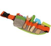 small foot Ceinture à outils réglable avec outils et accessoires de jeu colorés en bois, dès 3 ans, 4745