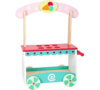 Small Foot Chariot à glace 11065 avec 12 sortes de glaces colorées, à assembler individuellement
