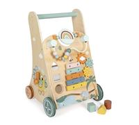 Small Foot Chariot de Marche « Safari » en Bois, 3 côtés, Enfants à partir de 1 an, 12640