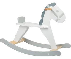 Small Foot Cheval à Bascule Skandi, en Bois, Jouet Jeu de rôle Aussi pour Les Petits, dans Un Style Moderne,11523