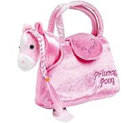 Small Foot Company 4144 Poney en Sac Paulina en Peluche, idéal à emporter, pour Les Petites Dames à partir de 3 Ans