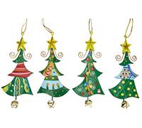 Small Foot Company 5147 Objet de Décoration à Suspendre Sapin Multicolore 8 x 2 x 18 cm