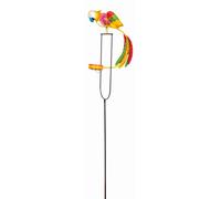 Small Foot Company 6879 Objet de Décoration Pique avec Balançoire Perroquet Métal Multicolore