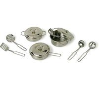 Small Foot Company - 8953 - Jeu D'imitation - Ustensiles De Cuisine Pro, Argent