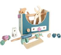 Jouets en bois Boite à outils 2 en 1 Nordic avec outils Small foot