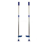 Small foot company - Echasses avec Tige télescopique, pour Enfants, en Aluminium Solide, Repose-Pieds Ajustables, à partir de 4 Ans, 9511