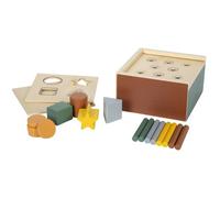 Small Foot Design - Jeu d'encastrement Montessori 12743 - Bois certifié FSC 100% dès 1 an