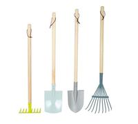 Small Foot Set d'outils de Jardinage en Bois et en métal, Jouets de Jardinage à partir de 3 Ans, 12389