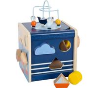 Small Foot Cube de motricité Grand océan en Bois, Jouet de motricité Maritime pour Les Jeunes Enfants à partir de 12 Mois, 12312