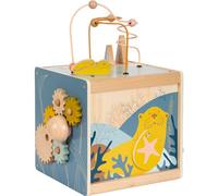 Small Foot Design - Cube de motricité Seaside en bois - Jouets variés dès 12 mois - 12393