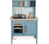 Small Foot - Cuisine en bois pour enfants Bleu, 7lg.