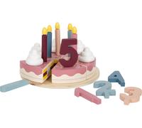 small foot Cuttable Birthday Cake tasty, FSC 100%-certified wood, play set for k