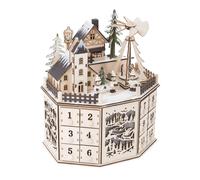 Small Foot Design - Calendrier de l'Avent - avec pyramide - en bois 25 cm