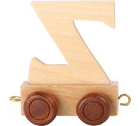 Small Foot Design 7485 Train de lettres en bois, wagon de lettres Z, naturel (1 pièce)