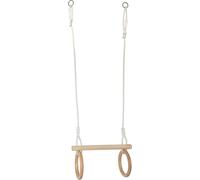 Small Foot Design Trapèze avec anneaux de gymnastique en bois 11909 Multicolore Jouets éducatifs